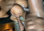 Giving Her Long Gbola On Couch