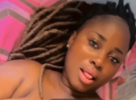 Showing Off Her Waist Bead