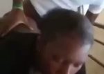 Students Threesome On School Staircase